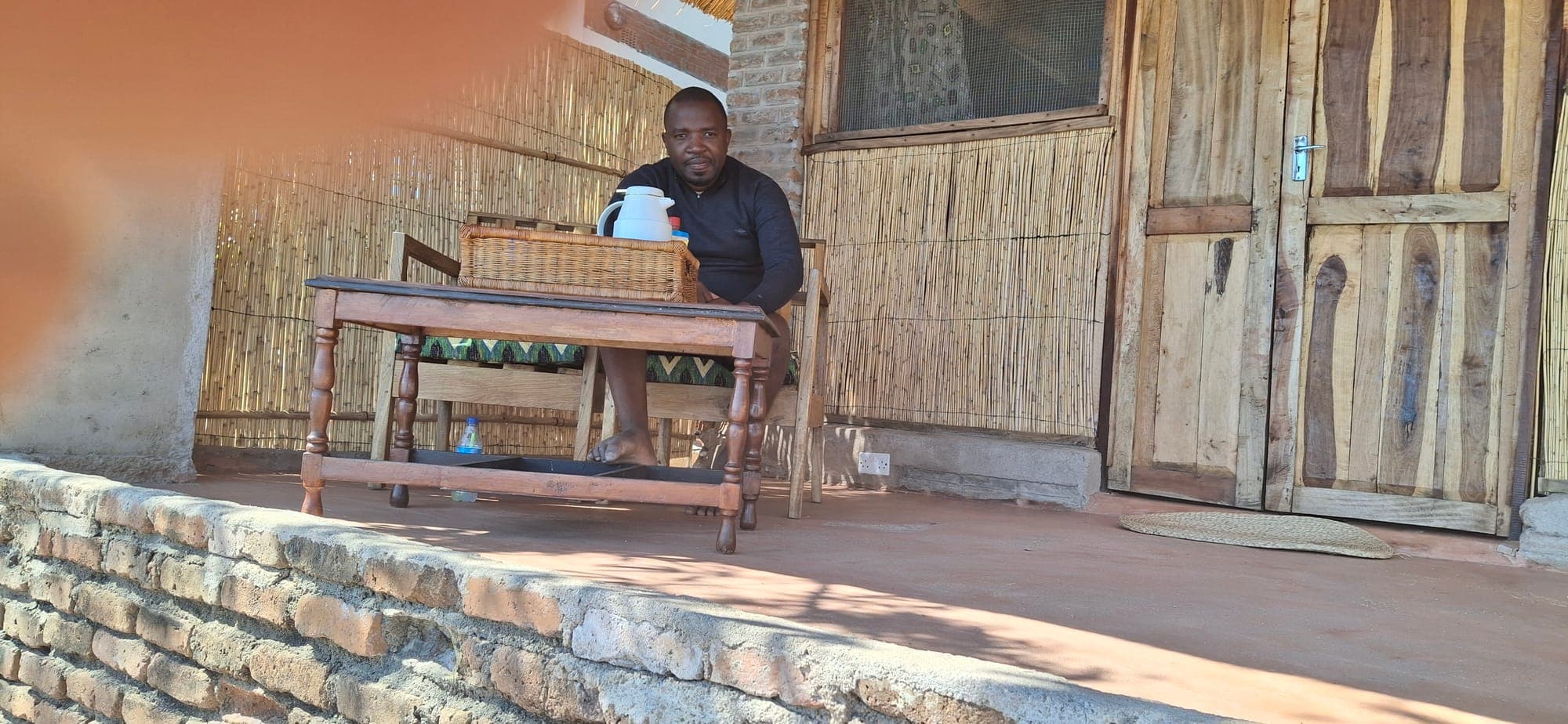Slow mornings on the veranda