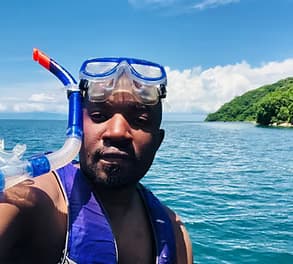 Andrew Bita, founder of Anake Lodge